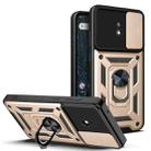 For Nokia C10 Sliding Camera Cover Design TPU+PC Phone Case(Gold) - 1