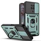 For Nokia G10 / G20 Sliding Camera Cover Design TPU+PC Phone Case(Green) - 1