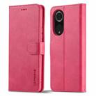 For Honor 50 / nova 9 LC.IMEEKE Calf Texture Leather Phone Case(Red) - 1