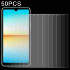 50 PCS 0.26mm 9H 2.5D Tempered Glass Film For Sony Xperia Ace III - 1