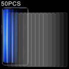 50 PCS 0.26mm 9H 2.5D Tempered Glass Film For OPPO Realme Q5i - 1