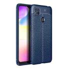 For Xiaomi Redmi 10A Litchi Texture TPU Shockproof Case(Navy Blue) - 1