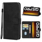 Leather Phone Case For OPPO Realme Q5 Pro(Black) - 1