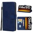 Leather Phone Case For OPPO Realme Q5 Pro(Blue) - 1