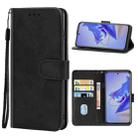 Leather Phone Case For ZTE Blade V40 Pro(Black) - 1