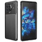 For vivo X Note Carbon Fiber Texture Shockproof TPU Phone Case(Black) - 1