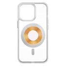 For iPhone 13 Pro TOTUDESIGN AA-185 Exploer Series MagSafe Magnetic Holder Phone Case (Transparent) - 1