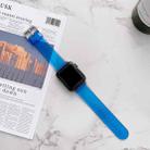 Jelly Transparent Watch Band For Apple Watch Ultra 49mm&Watch Ultra 2 49mm / Series 9&8&7 45mm / SE 3&SE 2&6&SE&5&4 44mm / 3&2&1 42mm(Light Blue) - 1