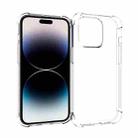 For iPhone 14 Pro Shockproof TPU Phone Case (Transparent) - 1