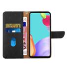 For Samsung Galaxy A32 Genuine Leather Fingerprint-proof Horizontal Flip Phone Case(Black) - 4