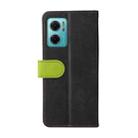 For Xiaomi Redmi Note 11E Stitching-Color Horizontal Flip Leather Case(Green) - 3