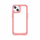 For iPhone 13 Colorful Series Acrylic + TPU Phone Case(Red) - 1