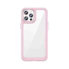 Colorful Series Acrylic + TPU Phone Case For iPhone 11 Pro(Pink) - 1