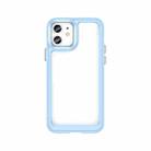 For iPhone 11 Colorful Series Acrylic + TPU Phone Case (Blue) - 1