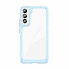 For Samsung Galaxy S22+ 5G Colorful Series Acrylic + TPU Phone Case(Blue) - 1