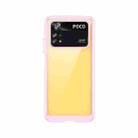 For Xiaomi Poco M4 Pro 4G Colorful Series Acrylic + TPU Phone Case(Pink) - 1