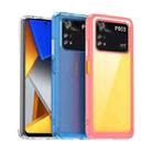For Xiaomi Poco M4 Pro 4G Colorful Series Acrylic + TPU Phone Case(Pink) - 4