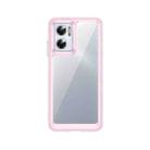 For Xiaomi Poco M4 5G Colorful Series Acrylic + TPU Phone Case(Pink) - 1