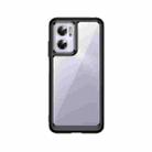 For Xiaomi Poco M4 5G Colorful Series Acrylic + TPU Phone Case(Black) - 1