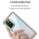 For Xiaomi Redmi Note 11 5G Chinese Colorful Series Acrylic + TPU Phone Case(Transparent Black) - 5