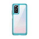 For Xiaomi Redmi Note 11 Global / Note 11S Colorful Series Acrylic + TPU Phone Case(Transparent Blue) - 1