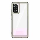 For Xiaomi Redmi Note 11 Pro 5G Global Colorful Series Acrylic + TPU Phone Case(Transparent Black) - 1