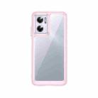 For Xiaomi Redmi Note 11E Colorful Series Acrylic + TPU Phone Case(Pink) - 1