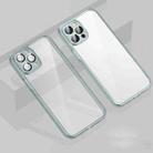 For iPhone 13 Glossy PC Phone Case with Lens Film Pro Max(Sierra Blue) - 1