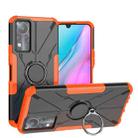 For Infinix Note 11 Armor Bear Shockproof PC + TPU Phone Case(Orange) - 1