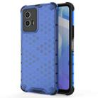 For vivo iQOO U5 5G Shockproof Honeycomb PC + TPU Protective Case(Blue) - 1