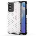 For vivo iQOO U5 5G Shockproof Honeycomb PC + TPU Protective Case(White) - 1