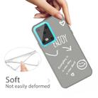 For Galaxy S20 Ultra Enjoy Love Pattern Frosted TPU Protective Case(Grey) - 4