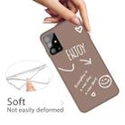 For Galaxy S20 Enjoy Love Pattern Frosted TPU Protective Case(Khaki) - 4