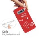 For Galaxy S10e Enjoy Love Pattern Frosted TPU Protective Case(Red) - 4