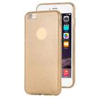 For iPhone 6 Plus TPU Glitter All-inclusive Protective Case(Gold) - 1