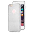 For iPhone 6 Plus TPU Glitter All-inclusive Protective Case(Silver) - 1