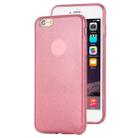 For iPhone 6 Plus TPU Glitter All-inclusive Protective Case(Pink) - 1