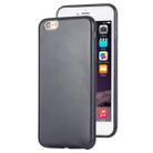 For iPhone 6 Plus TPU Glitter All-inclusive Protective Case(Black) - 1