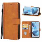 For Xiaomi Civi 1S Leather Phone Case(Brown) - 1