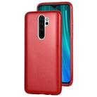 For Xiaomi Redmi Note 8 Pro TPU Glitter All-inclusive Protective Case(Red) - 1