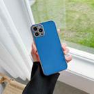 Full Coverage Soft Edge Electroplating Phone Case For iPhone 11(Blue) - 1