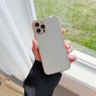 Full Coverage Soft Edge Electroplating Phone Case For iPhone 11 Pro Max(Silver) - 1