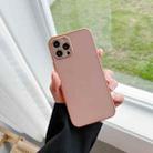 Full Coverage Soft Edge Electroplating Phone Case For iPhone 12 Pro Max(Rose Gold) - 1