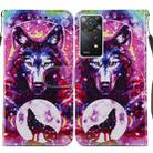 For Xiaomi Redmi Note 11 Pro 4G / 5G Painted Pattern Horizontal Flip Leather Phone Case(Wolf Totem) - 1