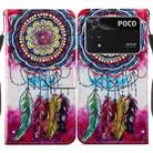 For Xiaomi Poco M4 Pro Painted Pattern Horizontal Flip Leather Phone Case(Dreamcatcher) - 1