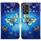 For Samsung Galaxy A23 Painted Pattern Horizontal Flip Leather Phone Case(Butterfly) - 1