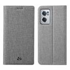 For OnePlus Nord CE 2 5G ViLi DMX Series Shockproof Magnetic Flip Leather Phone Case(Grey) - 1