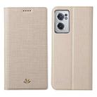 For OnePlus Nord CE 2 5G ViLi DMX Series Shockproof Magnetic Flip Leather Phone Case(Gold) - 1