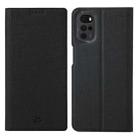 For Motorola Moto G22 ViLi DMX Series Shockproof Magnetic Flip Leather Phone Case(Black) - 1