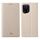 For OPPO Find X5 ViLi DMX Series Shockproof Magnetic Flip Leather Phone Case(Gold) - 1